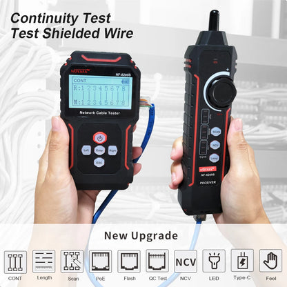 NOYAFA NF-8209S LAN Cable Tracker Measure Length Wiremap Tester