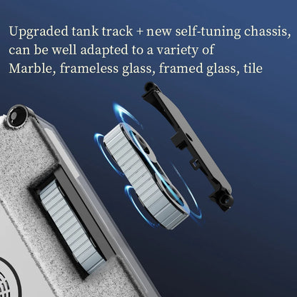 Window Cleaning Robot with Auto Spray and App Control