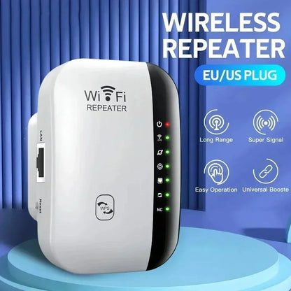 300Mbps WiFi Amplifier Wireless Repeater Extender with 802.11N Booster