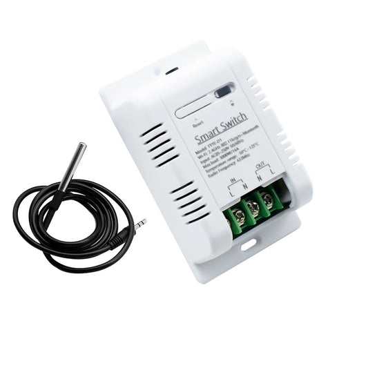 Smart WiFi Temperature Switch with Energy Monitoring