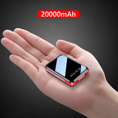 Mini Portable Power Bank with LED Display External Battery