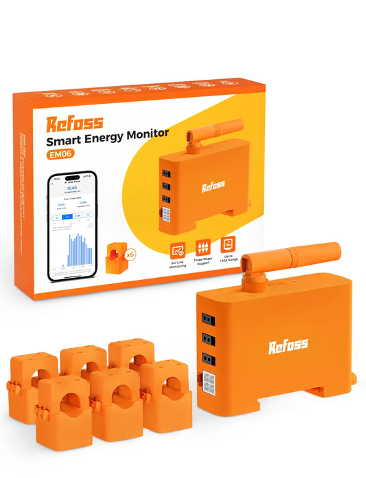 Smart Energy Monitor with WLAN and Multi Channel Measurement