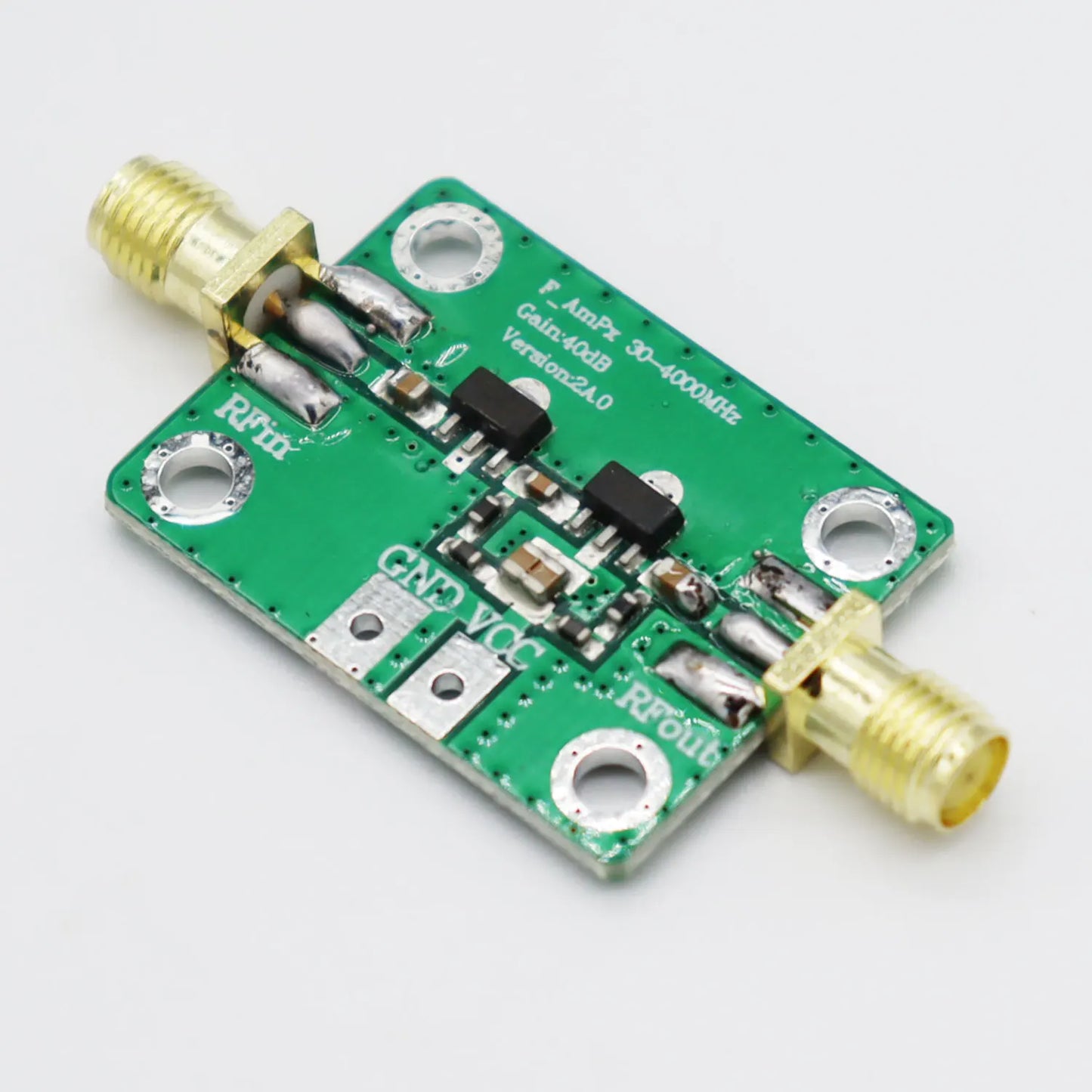 RF Wideband Amplifier 30-4000MHz Low Noise LNA Module DC5V