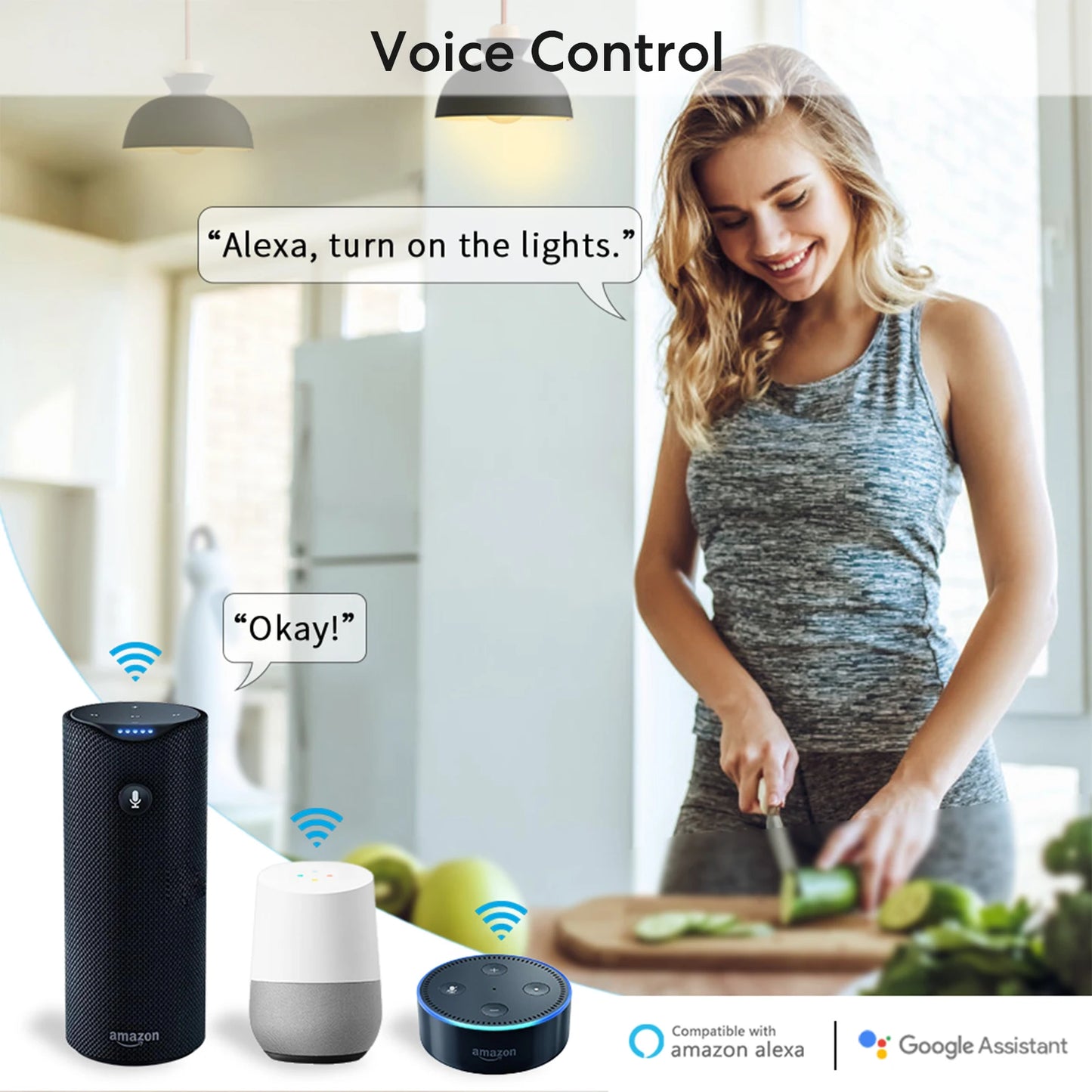 Tuya ZigBee/Wi-Fi Wireless Swith Relay Module 2 Way Control 16A Voice Control by Google Alexa - Home Smart Direct