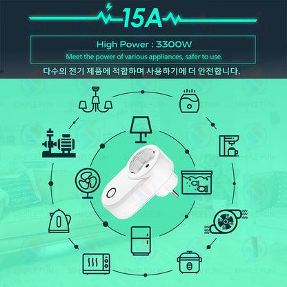 Remote Control Socket Plug Smart Outlet for Home Appliances