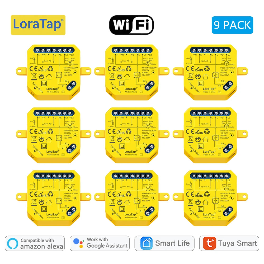 WiFi Roller Shutter Switch for Curtains and Blinds