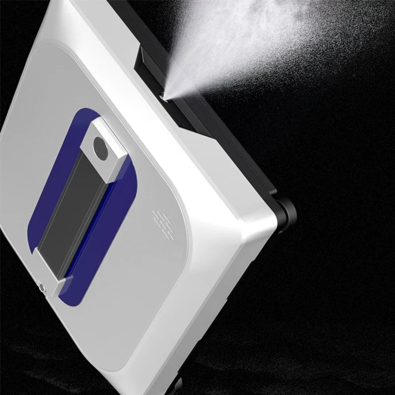 Robotic Window Cleaner with Spray and Voice Control