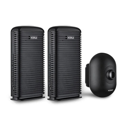 KERUI DW9 Driveway Garage Alarm Wireless Welcome Burglar Passage Detector Outdoor PIR Motion Sensor Alarm Security Protection - Home Smart Direct