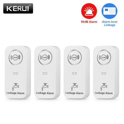 KERUI Wireless Water Sensor 90db Alarm Water Leakage Detector Leak Alert Monitoring Leak and Drip Alarm For Home - Home Smart Direct