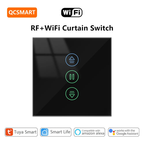 Touch Panel Curtain Switch with Percentage Control
