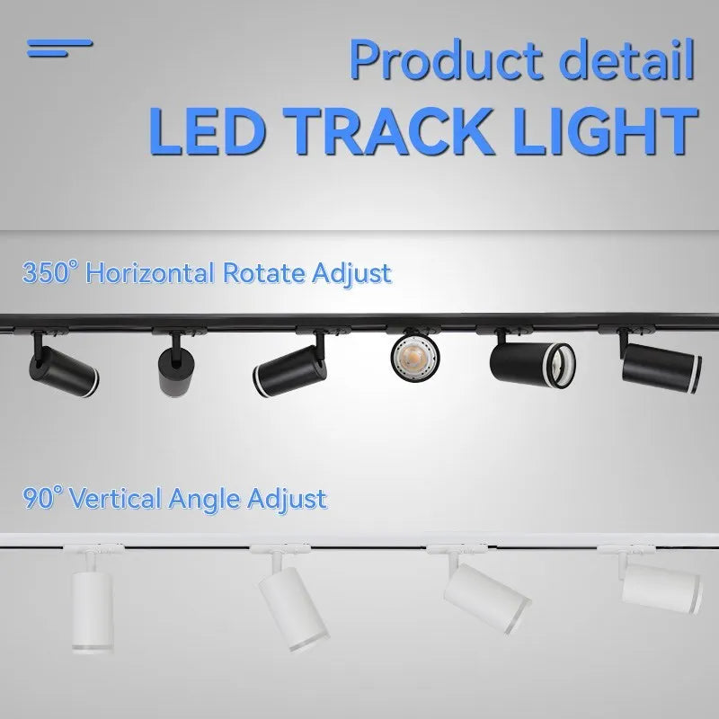 LED Track Spotlight for Kitchen Store or Home Lighting - Home Smart Direct