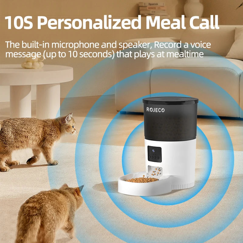 Automatic Cat Feeder with Camera and Remote Control