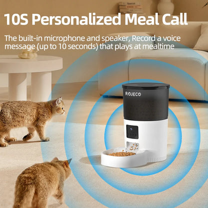 Automatic Cat Feeder with Camera and Remote Control
