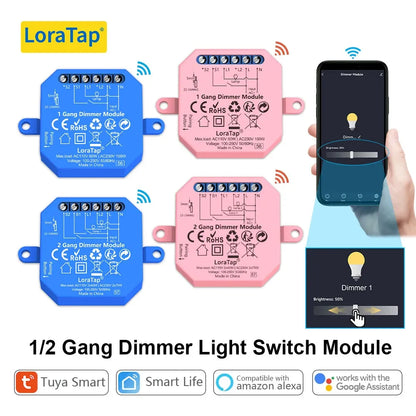 Smart Dimming Light Switch Relay with WiFi and ZigBee