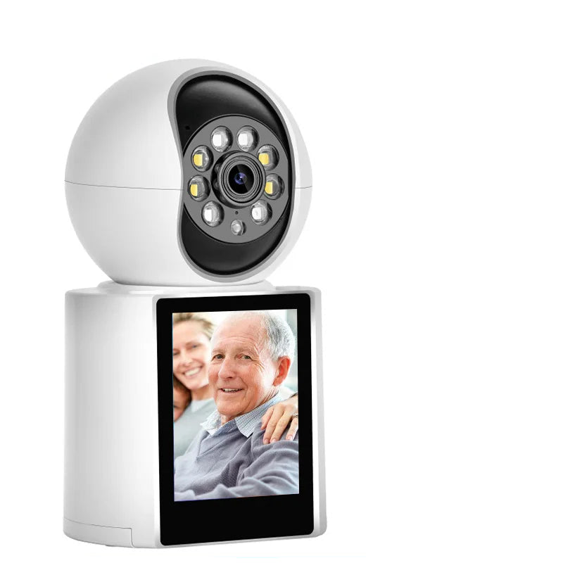 KERUI 1080P 2MP HD PTZ WIFI IP Camera With 2.8 Inch IPS Screen Video Calls Camera Home Security CCTV Surveillance Baby Monitor - Home Smart Direct