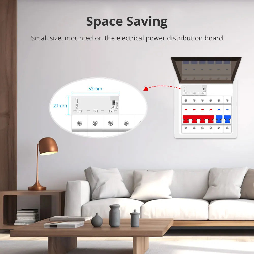 Smart Zigbee WiFi Energy Meter with Real-Time Monitoring