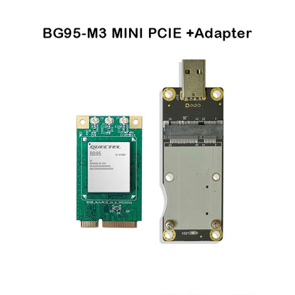 BG95-M3 MINI PCIe LTE Cat M1/NB2 Modem with GPS Adapter