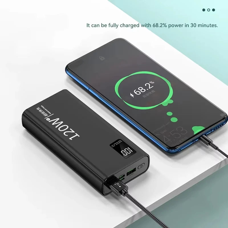 Ultra High Capacity Power Bank Fast Charging Portable Charger