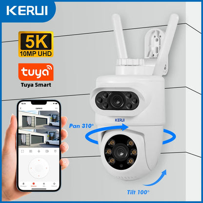 KERUI DIY Your Home Alarm Set 4G / WiFi Alarm System for Home Security Protection Motion Detector Door Sensor Tuya Smart APP - Home Smart Direct