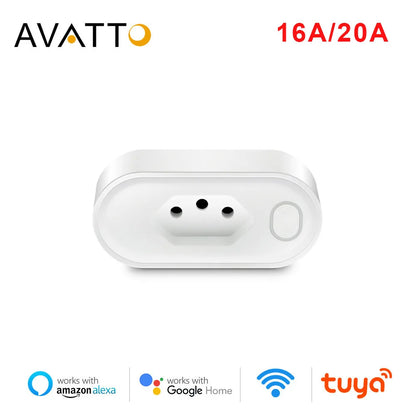 WiFi Smart Plug App Remote Control with Voice Assistant