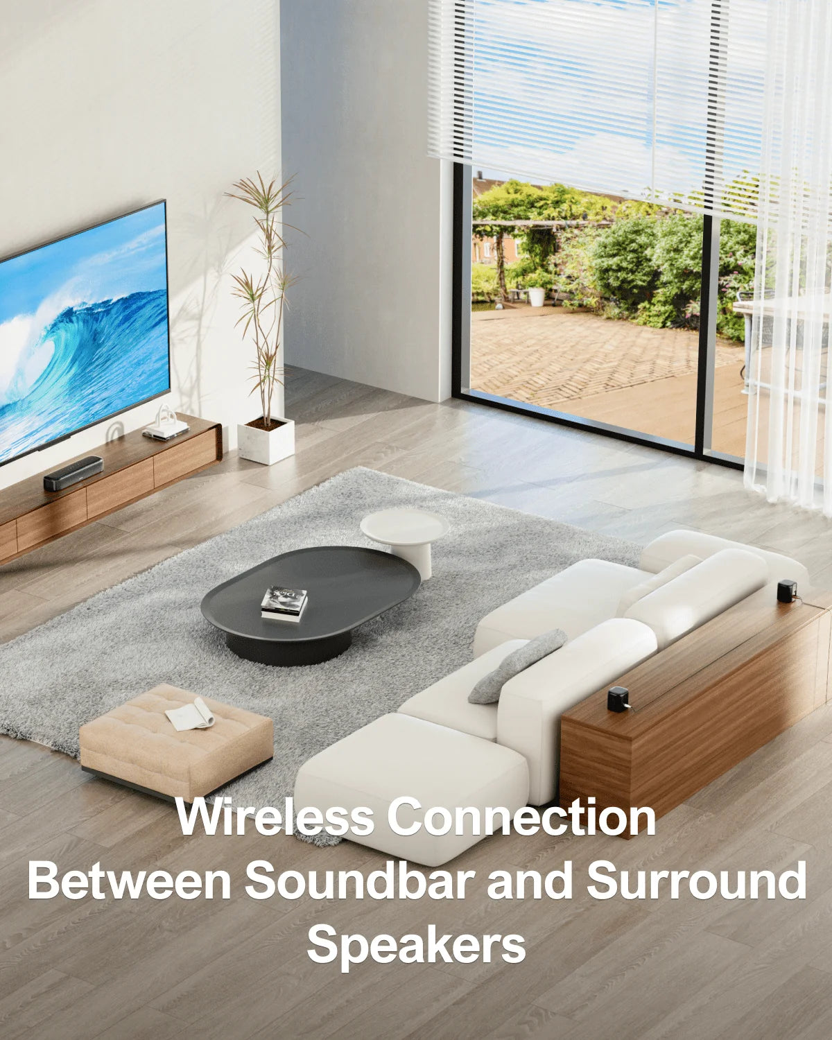 Surround Sound Bar for Smart TV with App Control - Home Smart Direct