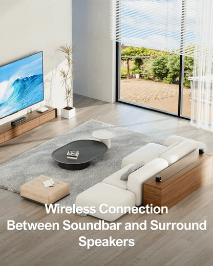 Surround Sound Bar for Smart TV with App Control - Home Smart Direct