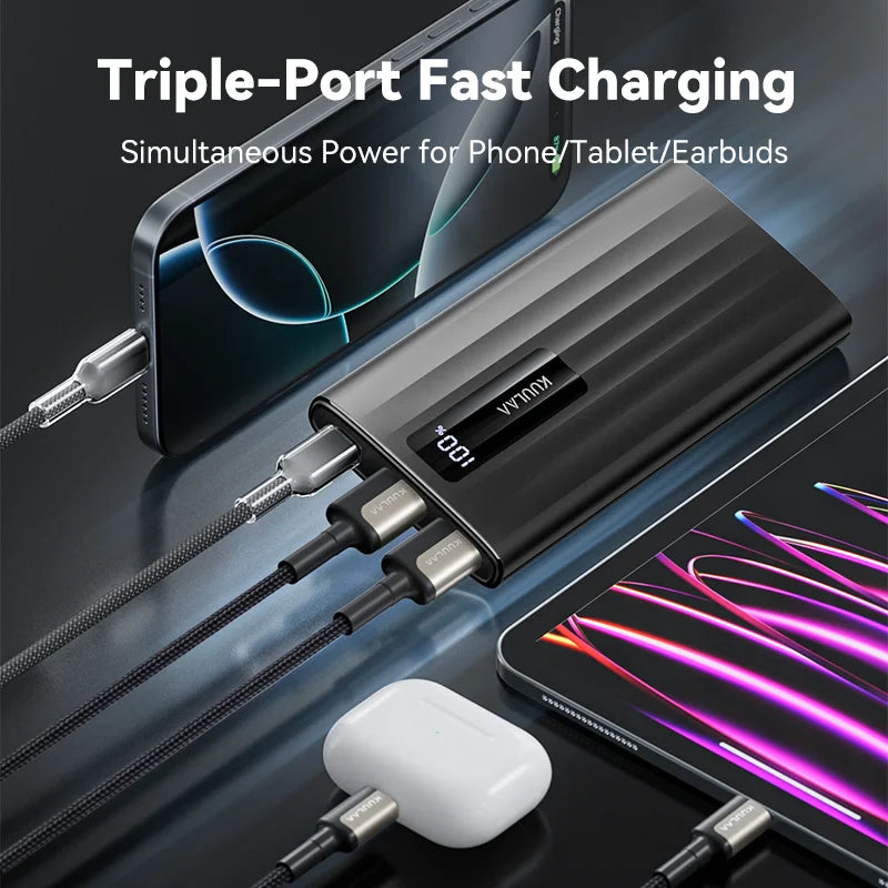Compact Power Bank Fast Charging Portable External Battery