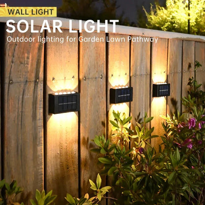 Outdoor Solar Wall Light for Garden and Home Security