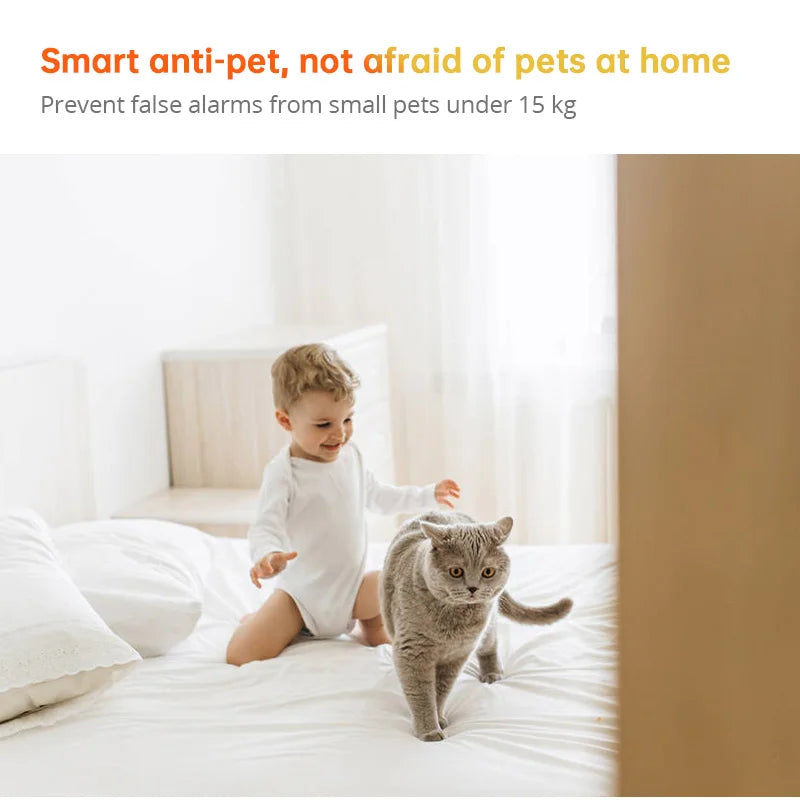P10 Wireless Anti-pet PIR Motion Sensor Infrared Detector Alarm With Battery For G30 G20 Home Security Alarm System Protection - Home Smart Direct