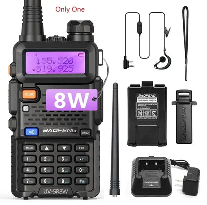 Dual Band Long Range Walkie Talkie with Powerful Output