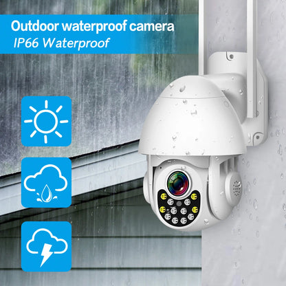 PGST 2MP 1080P IP WiFi PTZ Tuya Security Camera Outdoor Surveillance Camera CCTV Smart Life Waterproof 2-Way Audio Night Vision - Home Smart Direct