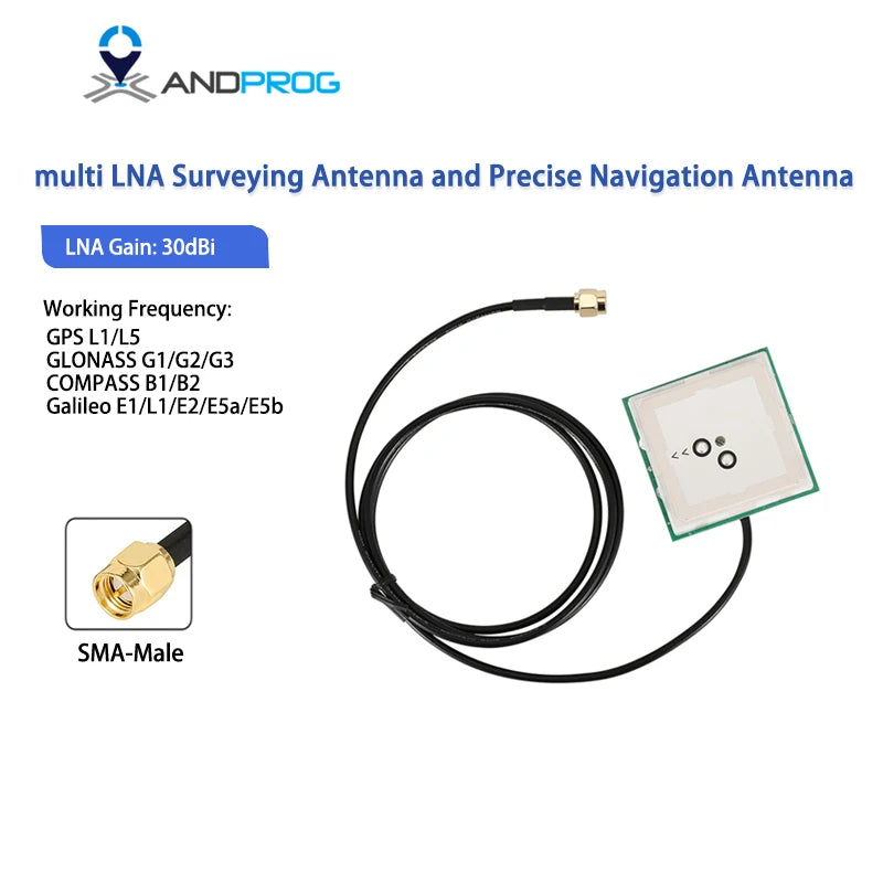 Multi Band RTK GPS GNSS Internal Antenna with SMA Connector
