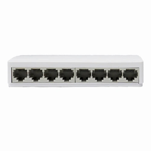 Eight Port Gigabit Ethernet Desktop Network Hub