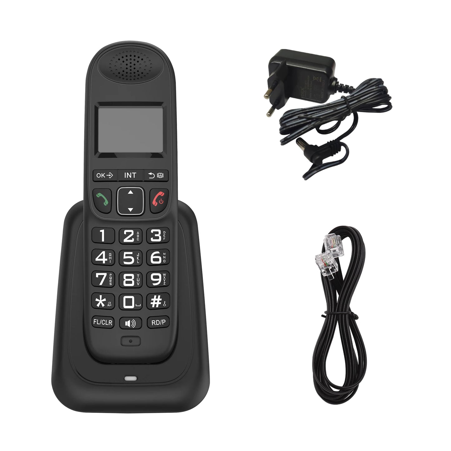 Cordless Phone System with Caller ID and Hands Free Calling