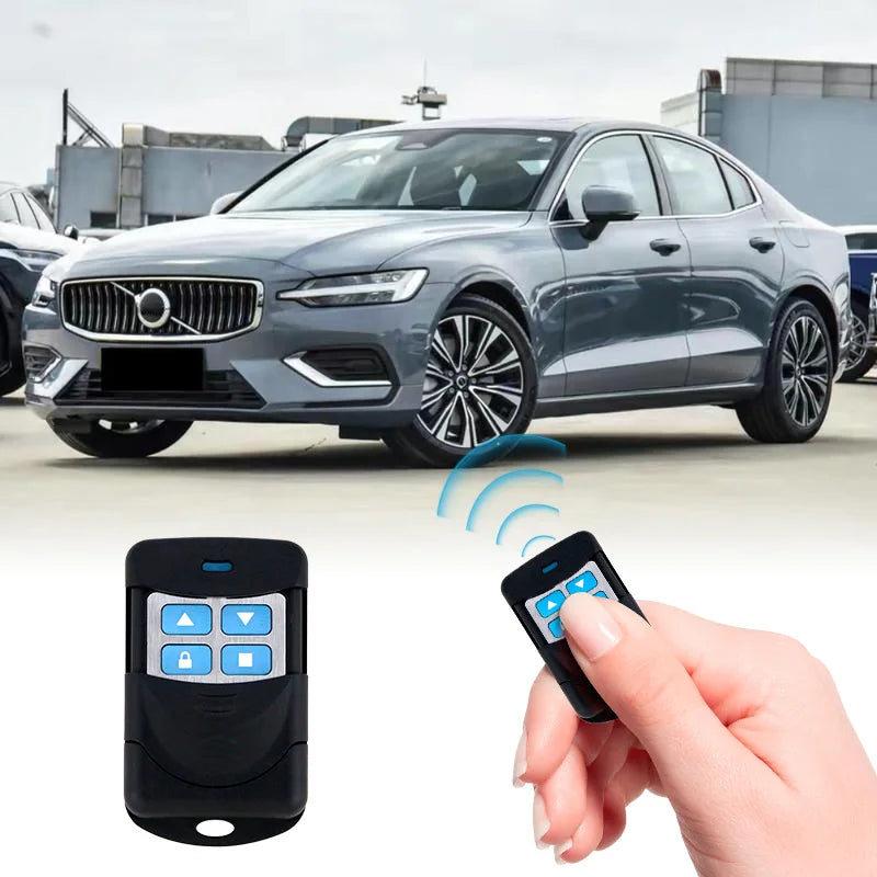 433MHz Remote Control Duplicator with 4 Buttons Smart Copy Remote Control for Electric Garage Door Gate Opener Remote Cloning - Home Smart Direct