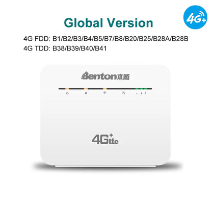 AC1200 Dual Band 4G LTE Router 2.4G 5.8G WAN LAN VPN Modem