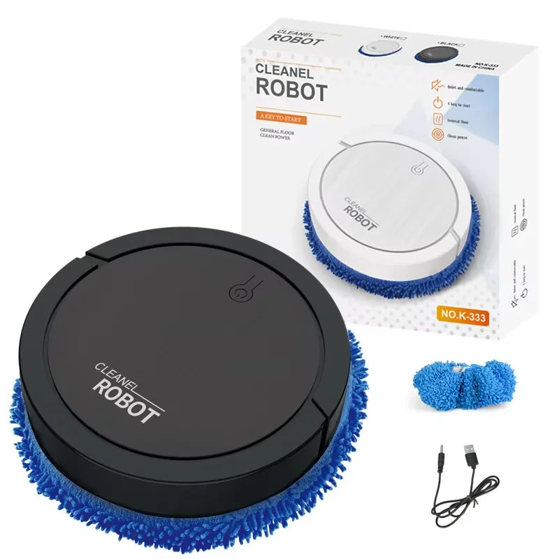 Smart Sweeping and Mopping Robot with Spray Function