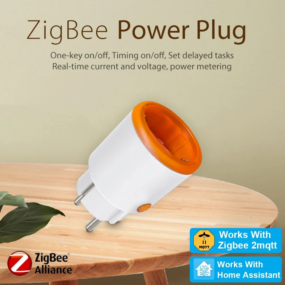 Smart Zigbee Power Plug with Remote Control