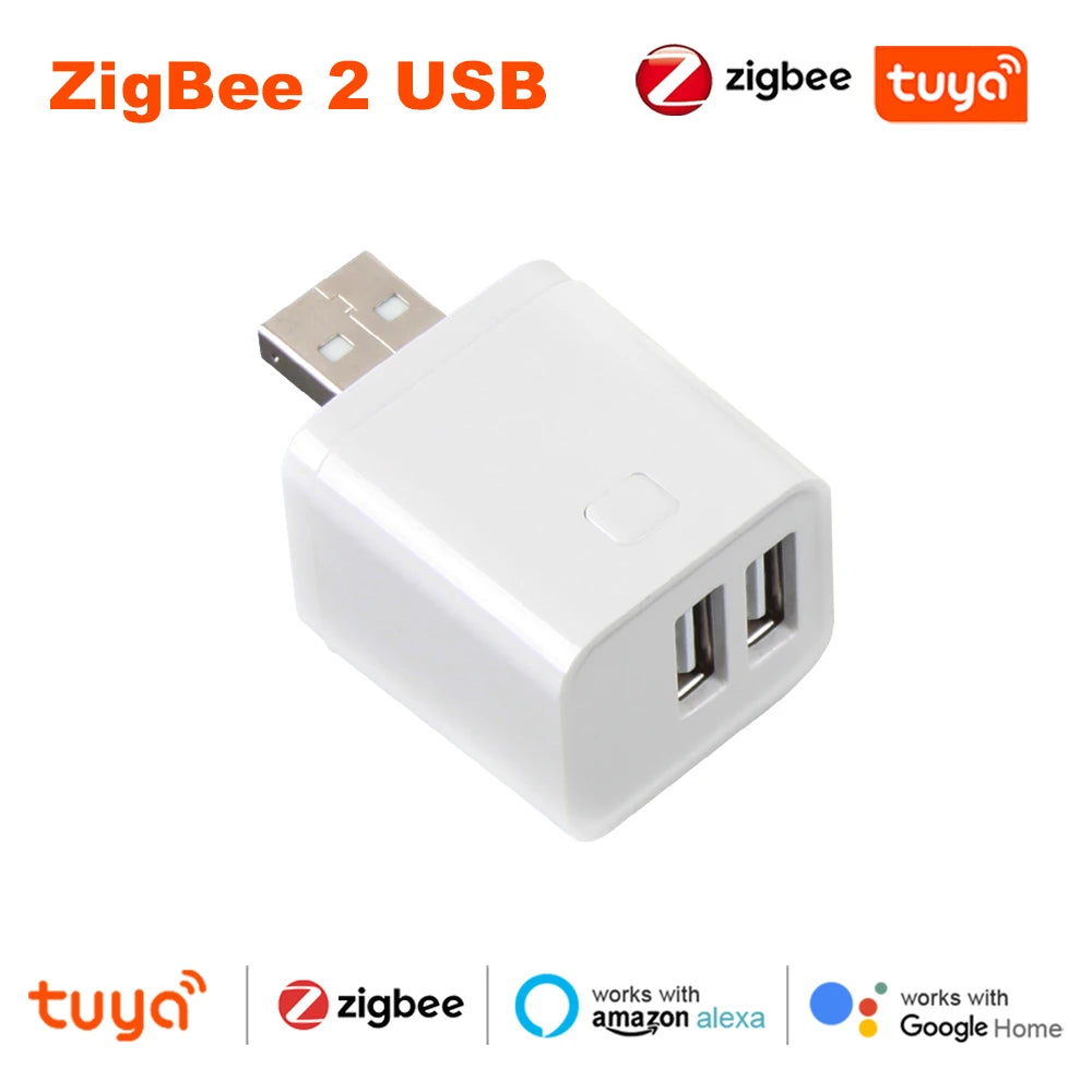 Smart Micro USB Adapter with Timing and Voice Control