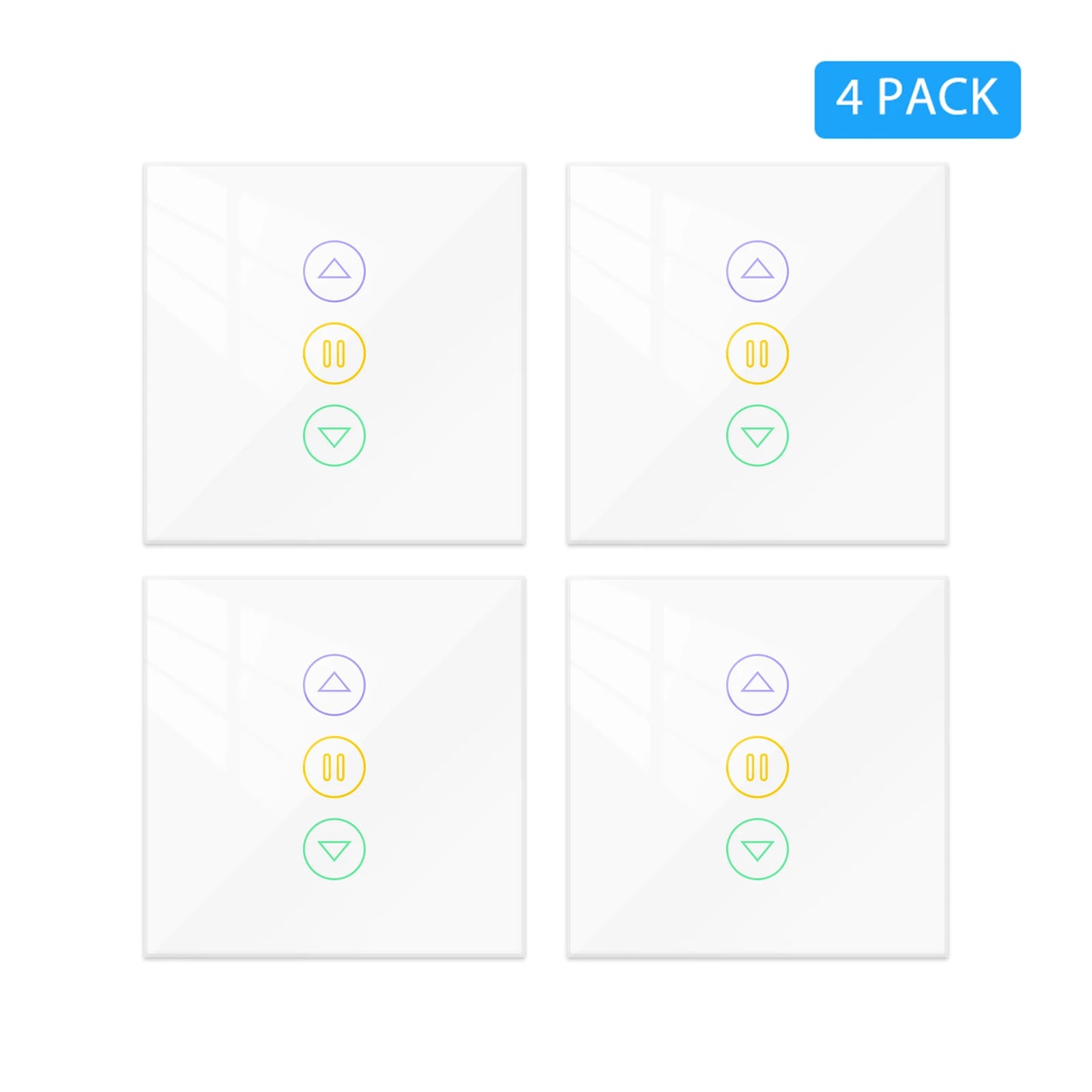 LoraTap 4th Generation WiFi Roller Shutter Curtain Switch for Electric Blind Google Home Alexa Smart Life App Remote Control - Home Smart Direct