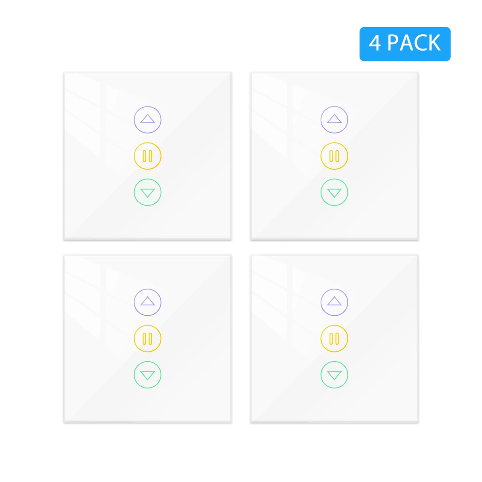 LoraTap 4th Generation WiFi Roller Shutter Curtain Switch for Electric Blind Google Home Alexa Smart Life App Remote Control - Home Smart Direct