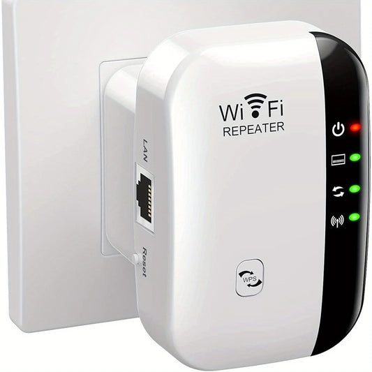 WiFi Signal Repeater Extender with Ethernet Port Wireless Network Booster