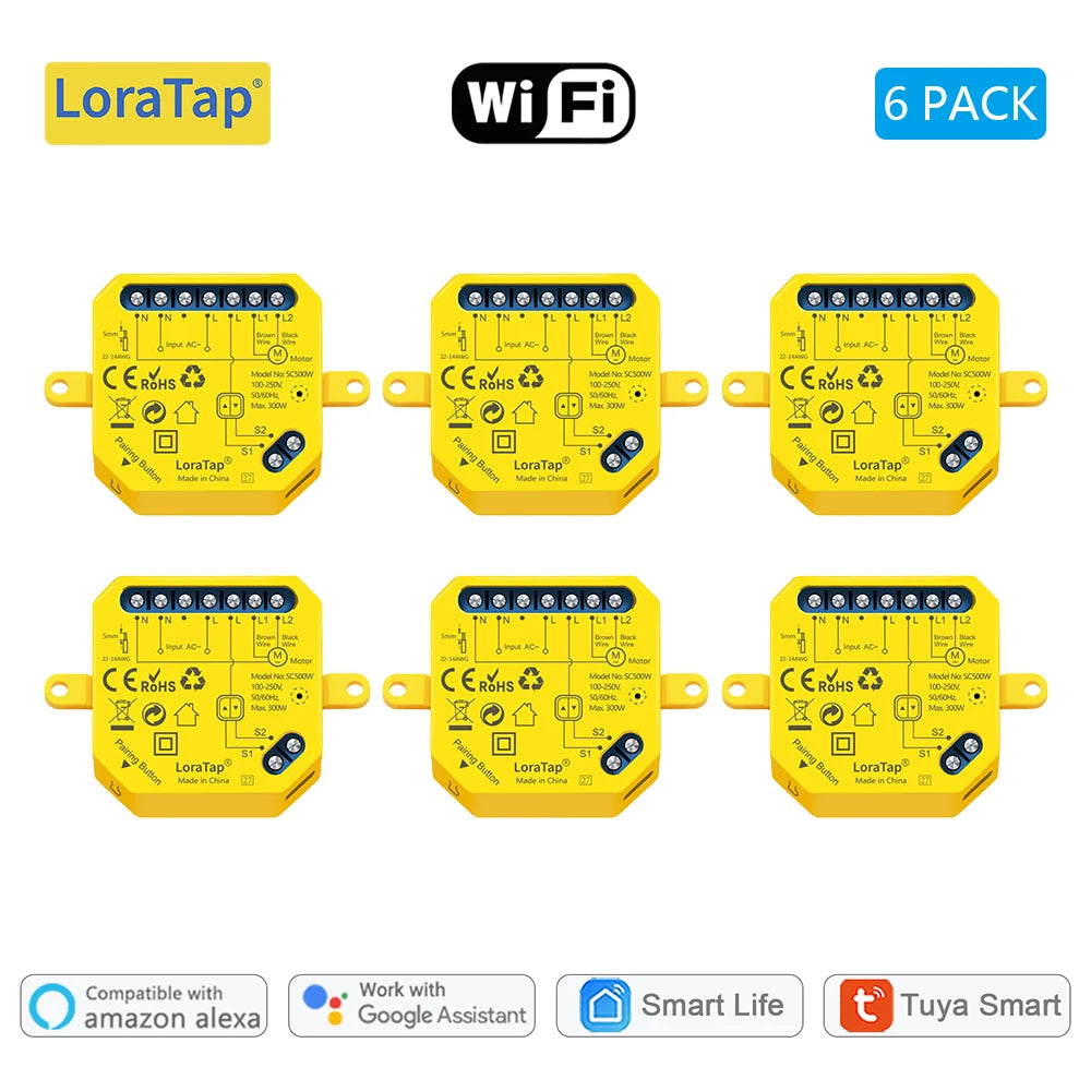 WiFi Roller Shutter Switch for Curtains and Blinds
