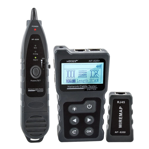 NOYAFA NF-8209 Cable Tester Wire Length Measure LAN POE Checker