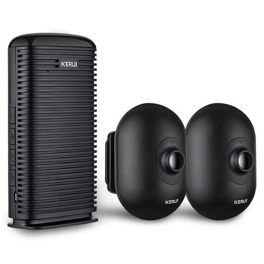 KERUI DW9 Driveway Garage Alarm Wireless Welcome Burglar Passage Detector Outdoor PIR Motion Sensor Alarm Security Protection - Home Smart Direct