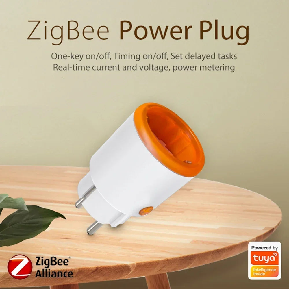 Smart Zigbee Power Plug with Remote Control