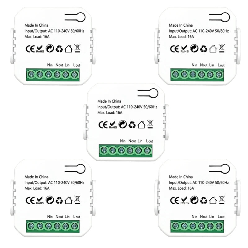 Smart Zigbee Socket Switch Module with Energy Monitor