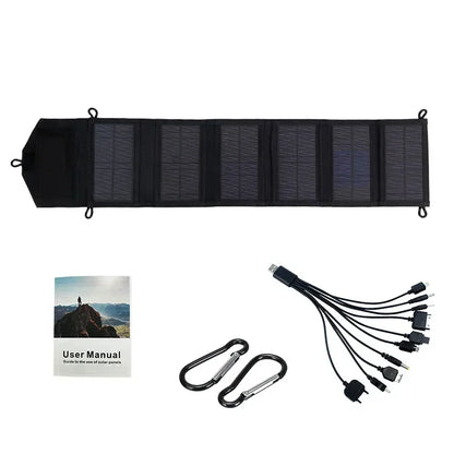 Foldable Solar Panel for Fast Charging and Outdoor Power Supply