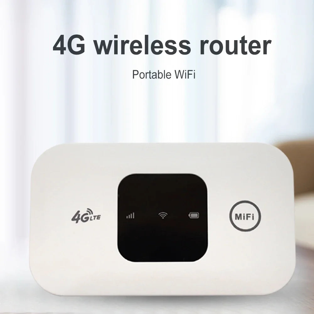 150Mbps Pocket 4G WiFi Router Wireless Hotspot with SIM Card Slot