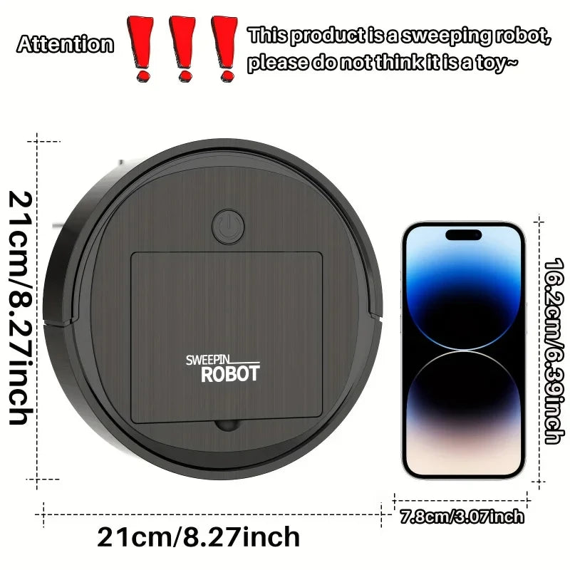 Smart 3 in 1 Robot Vacuum with Automatic Floor Cleaning